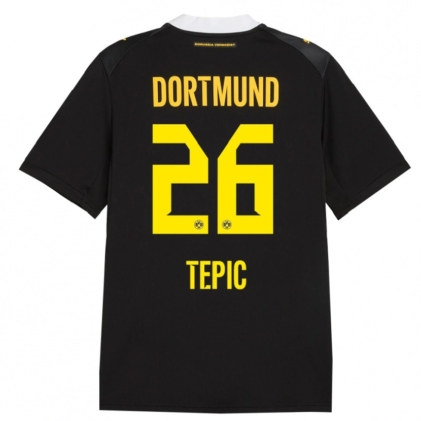 Danxen Homem Camisola Lyon Tepic #26 Preto Vermelho Amarelo Alternativa 2026/27 Camisa Brasil