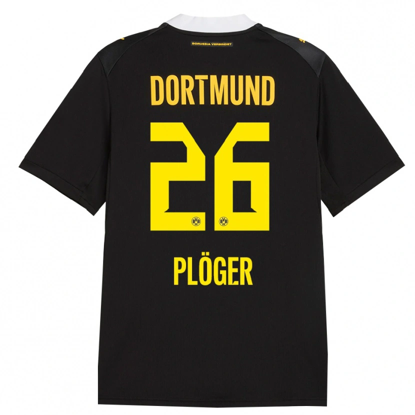 Danxen Homem Camisola Dustin Plöger #26 Preto Vermelho Amarelo Alternativa 2026/27 Camisa Brasil