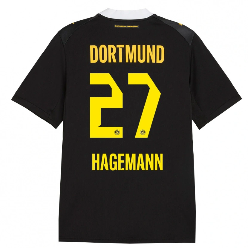 Danxen Homem Camisola Keron Hagemann #27 Preto Vermelho Amarelo Alternativa 2026/27 Camisa Brasil