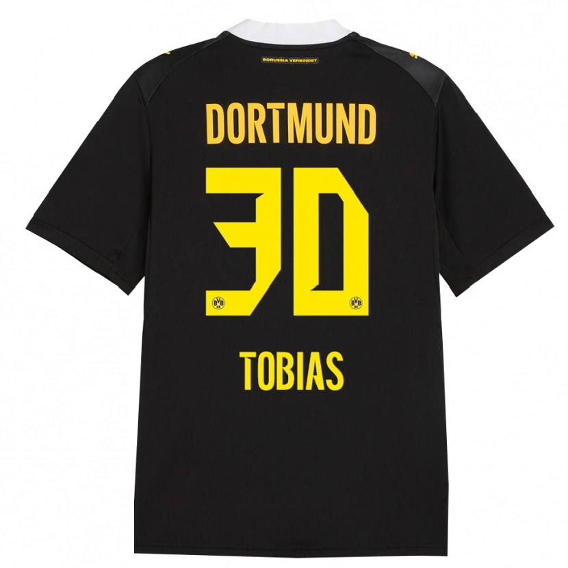 Danxen Homem Camisola Vogt Tobias #30 Preto Vermelho Amarelo Alternativa 2026/27 Camisa Brasil
