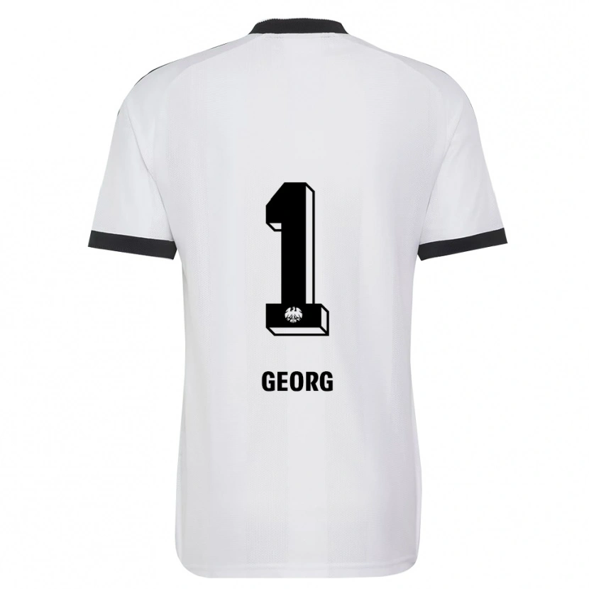 Danxen Homem Camisola Hannes Georg #1 Branco Preto Alternativa 2026/27 Camisa Brasil