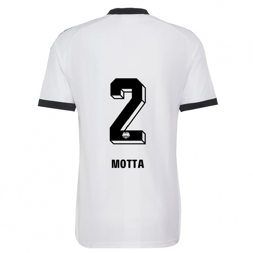 Danxen Homem Camisola Noel Motta #2 Branco Preto Alternativa 2026/27 Camisa Brasil