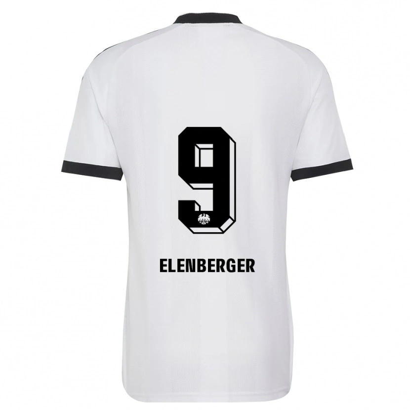 Danxen Homem Camisola Samuel Elenberger #9 Branco Preto Alternativa 2026/27 Camisa Brasil