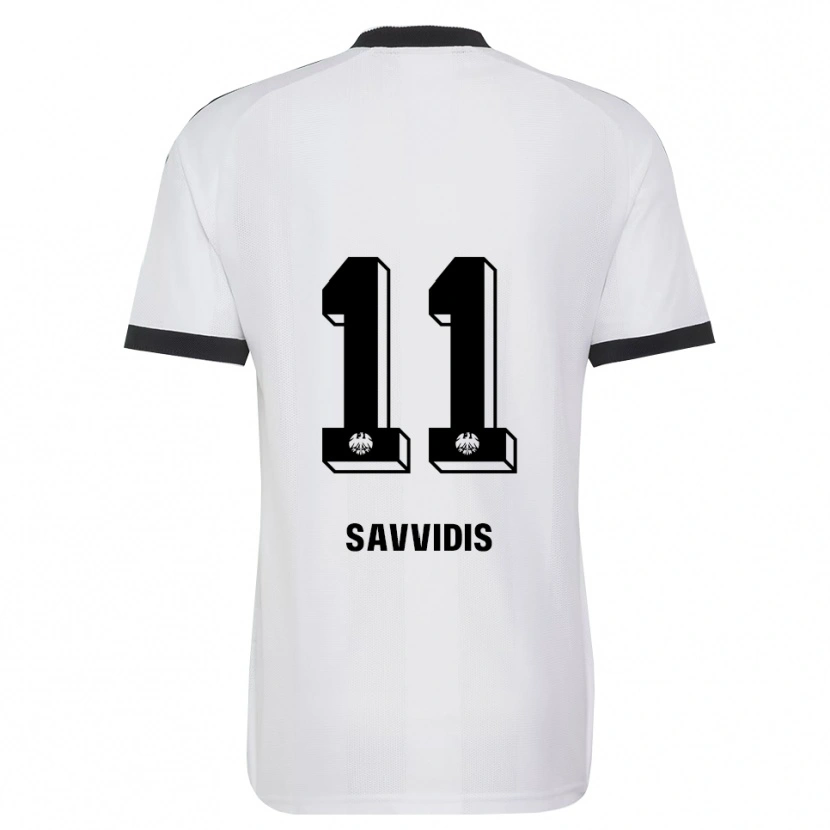 Danxen Homem Camisola Rafail Savvidis #11 Branco Preto Alternativa 2026/27 Camisa Brasil