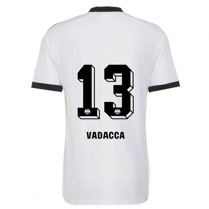 Danxen Homem Camisola Gianni Vadacca #13 Branco Preto Alternativa 2026/27 Camisa Brasil