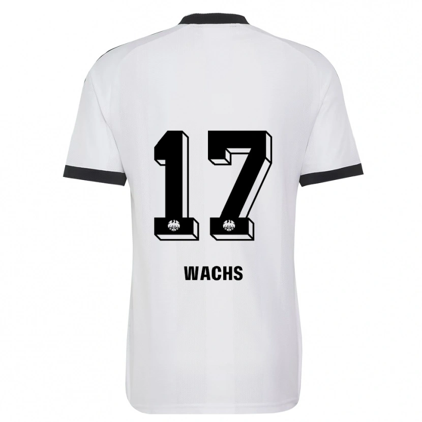 Danxen Homem Camisola Marc Wachs #17 Branco Preto Alternativa 2026/27 Camisa Brasil