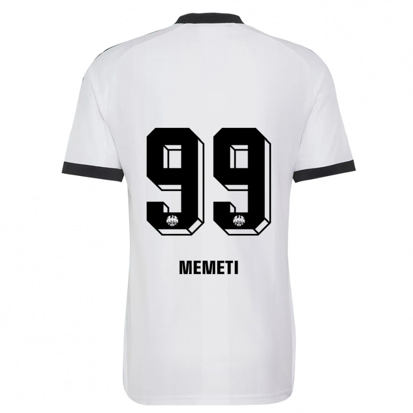 Danxen Homem Camisola Ereleta Memeti #99 Branco Preto Alternativa 2026/27 Camisa Brasil