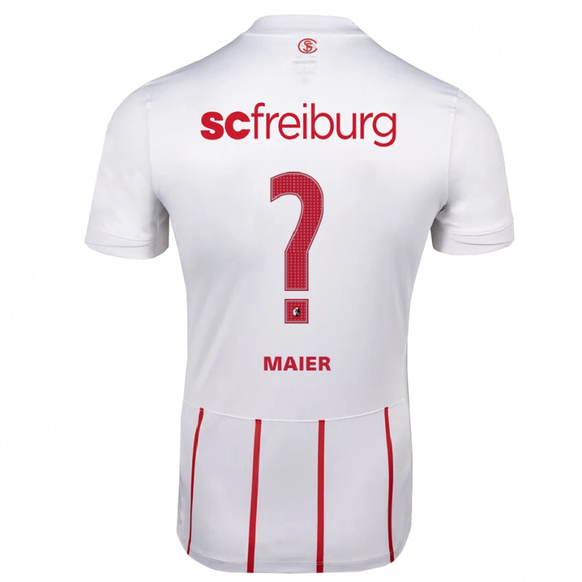 Danxen Homem Camisola Robin Maier #0 Branco Vermelho Amarelo Alternativa 2026/27 Camisa Brasil