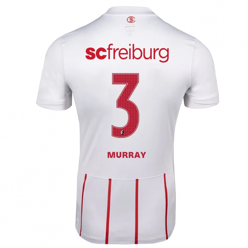 Danxen Homem Camisola Drew Murray #3 Branco Vermelho Amarelo Alternativa 2026/27 Camisa Brasil