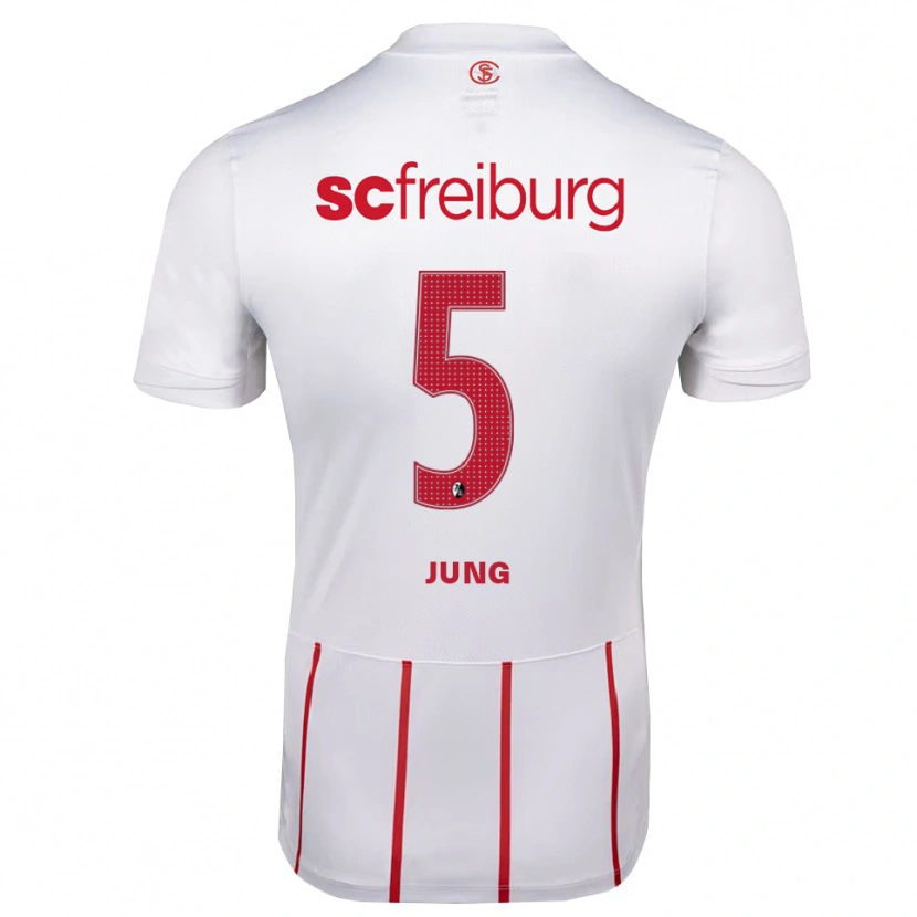 Danxen Homem Camisola Anthony Jung #5 Branco Vermelho Amarelo Alternativa 2026/27 Camisa Brasil