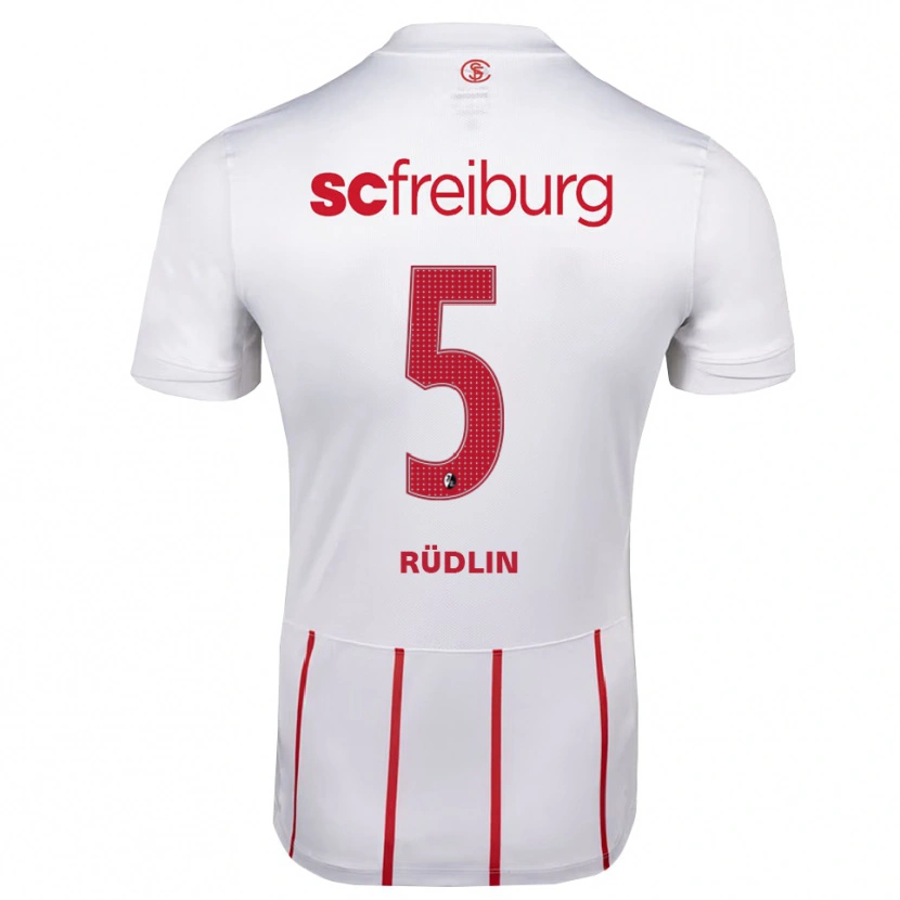 Danxen Homem Camisola Fabian Rüdlin #5 Branco Vermelho Amarelo Alternativa 2026/27 Camisa Brasil