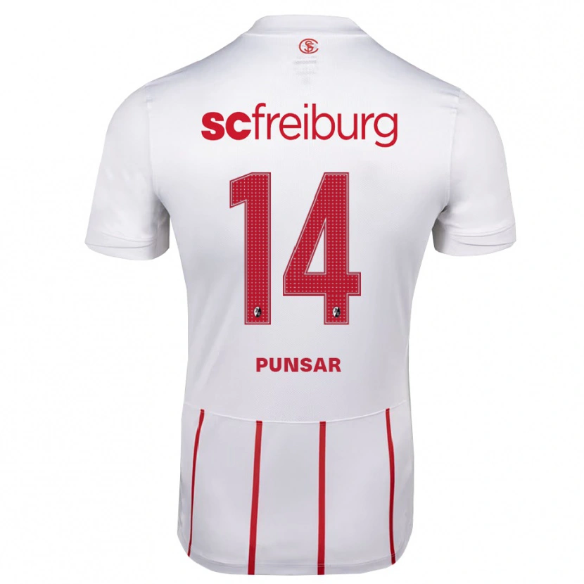 Danxen Homem Camisola Milla Punsar #14 Branco Vermelho Amarelo Alternativa 2026/27 Camisa Brasil
