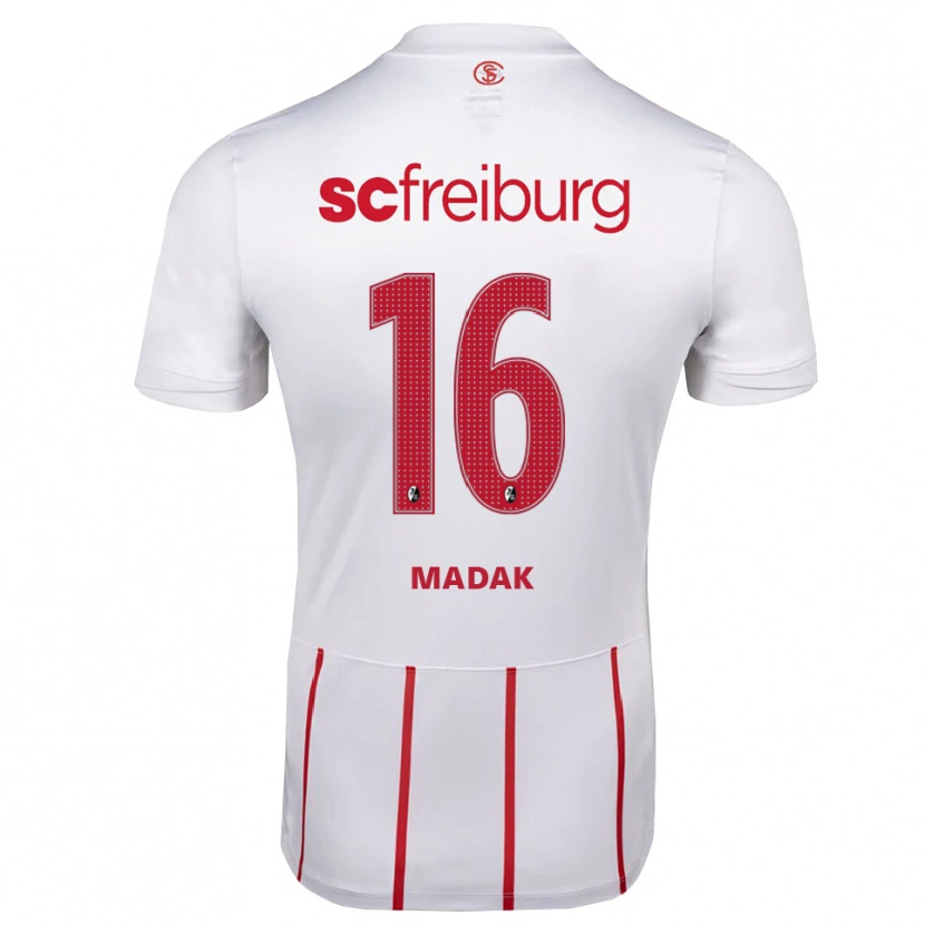 Danxen Homem Camisola Mahir Madak #16 Branco Vermelho Amarelo Alternativa 2026/27 Camisa Brasil