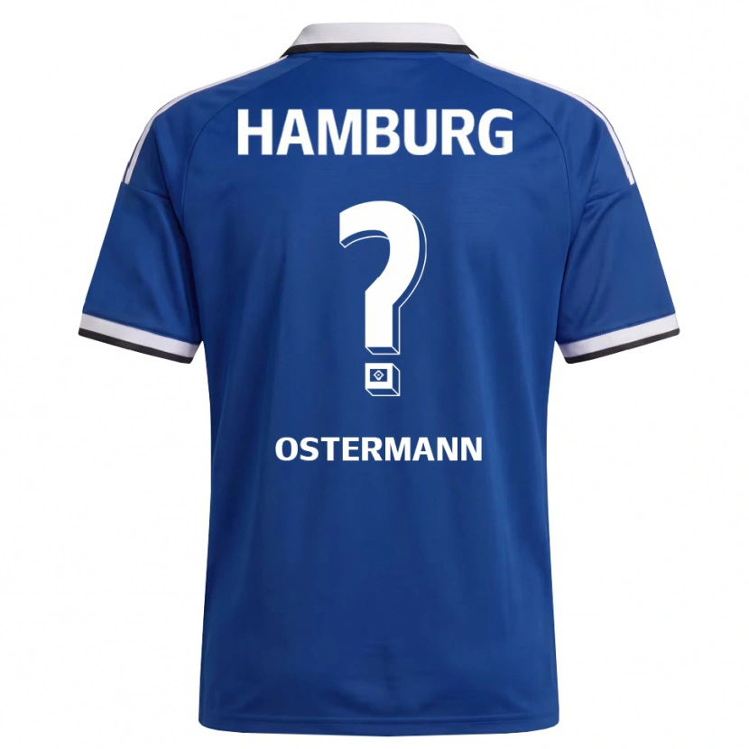 Danxen Homem Camisola Sören Ostermann #0 Branco Azul Alternativa 2026/27 Camisa Brasil
