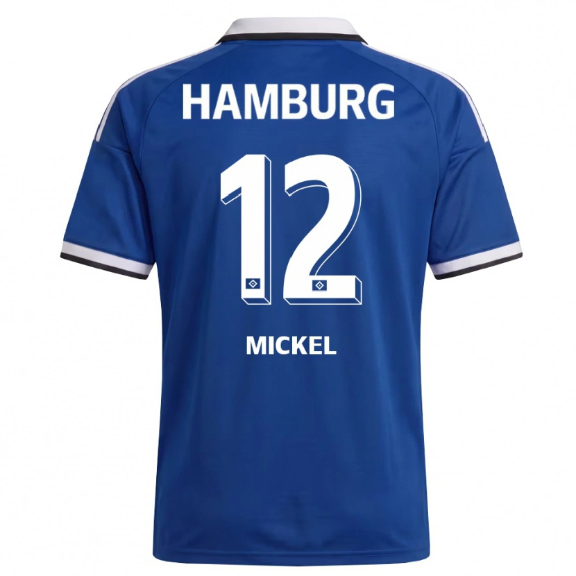 Danxen Homem Camisola Tom Mickel #12 Branco Azul Alternativa 2026/27 Camisa Brasil