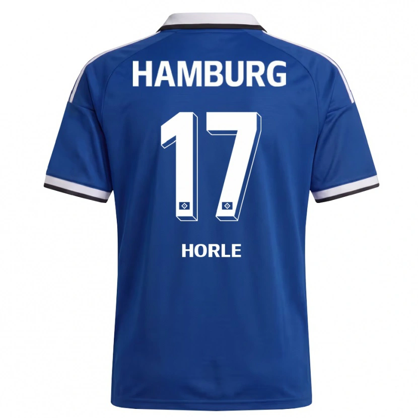 Danxen Homem Camisola Tim Niclas Hörle #17 Branco Azul Alternativa 2026/27 Camisa Brasil