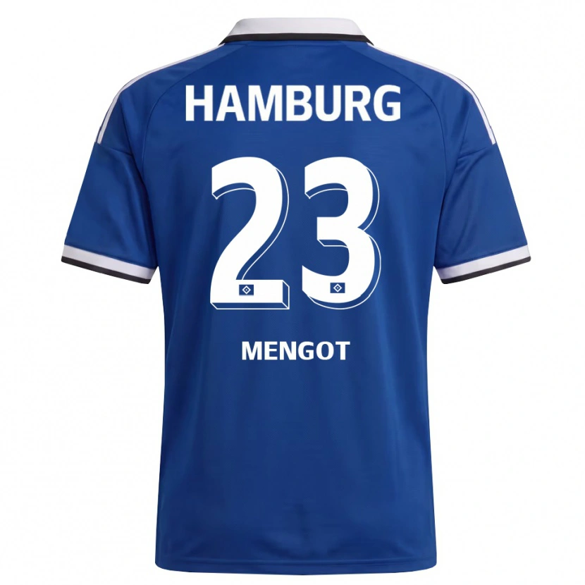 Danxen Homem Camisola Ayukayoh Mengot #23 Branco Azul Alternativa 2026/27 Camisa Brasil