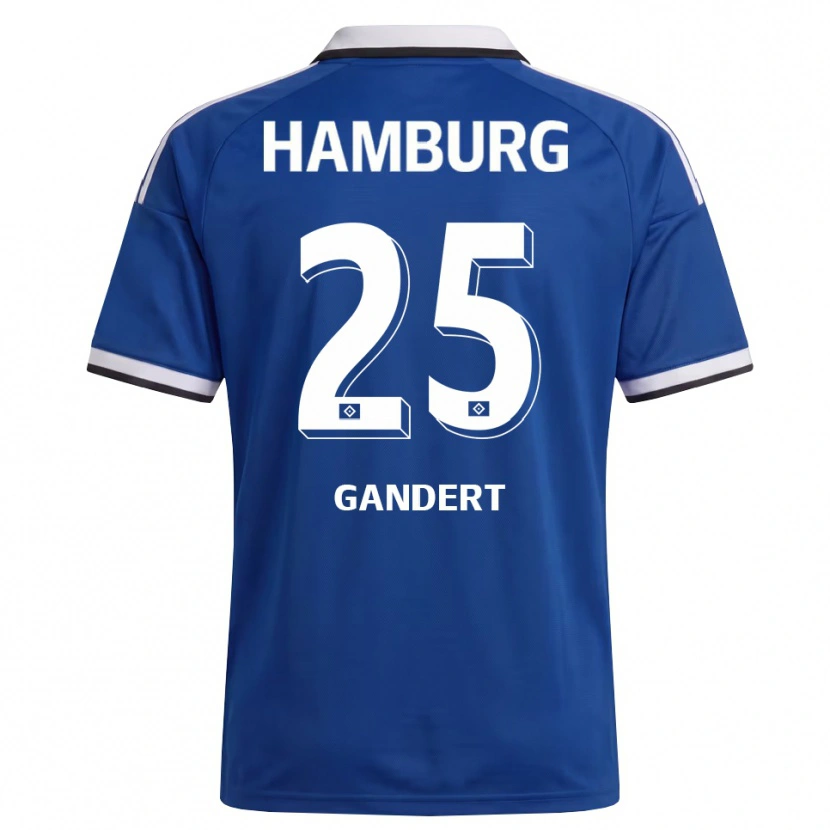 Danxen Homem Camisola Jeremy Gandert #25 Branco Azul Alternativa 2026/27 Camisa Brasil