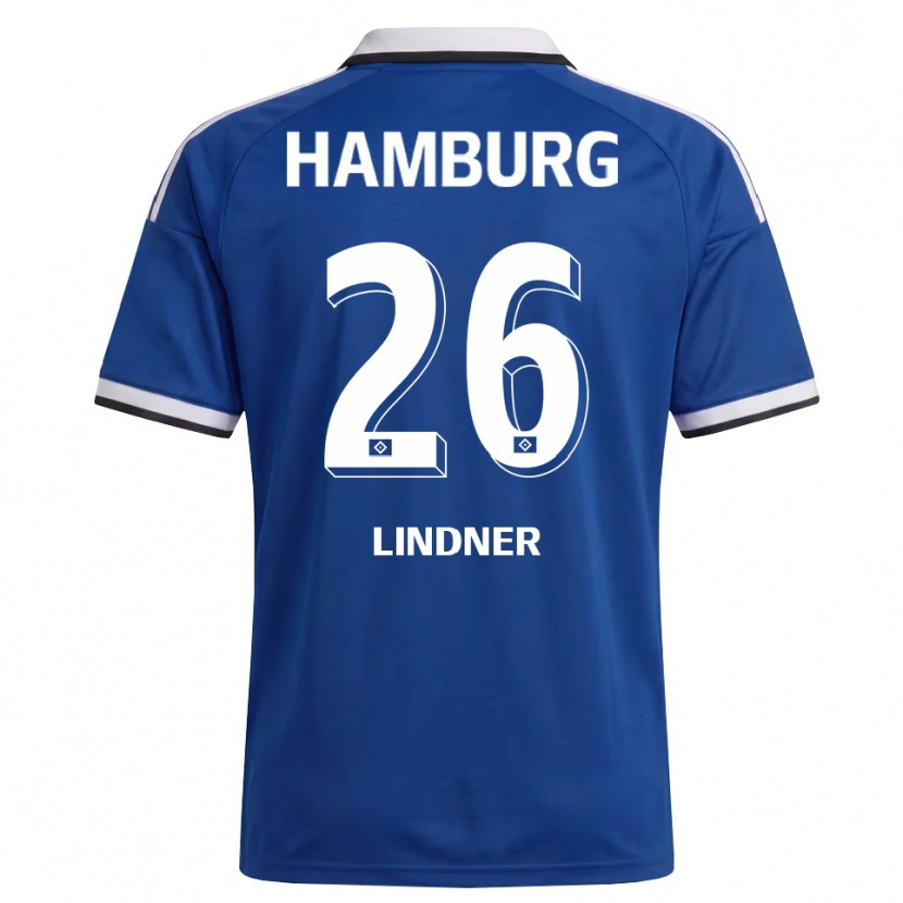 Danxen Homem Camisola Mick Lindner #26 Branco Azul Alternativa 2026/27 Camisa Brasil