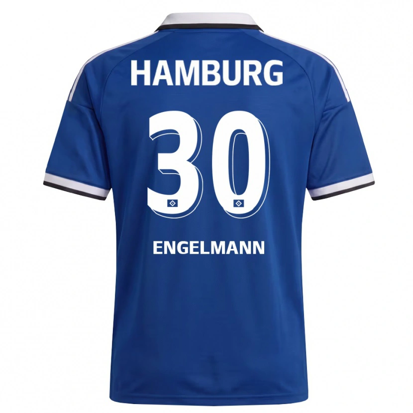 Danxen Homem Camisola Timon Engelmann #30 Branco Azul Alternativa 2026/27 Camisa Brasil