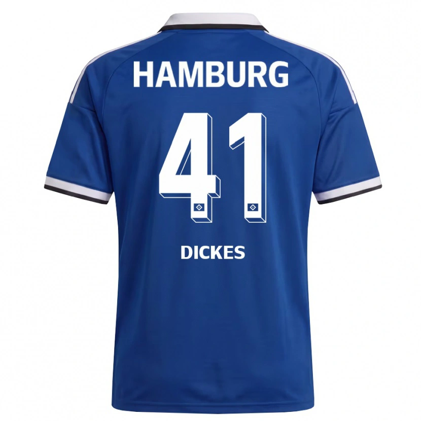 Danxen Homem Camisola Fernando Dickes #41 Branco Azul Alternativa 2026/27 Camisa Brasil