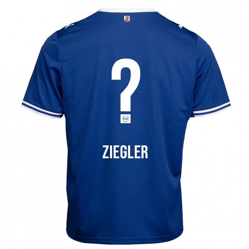 Danxen Homem Camisola Phillip Ziegler #0 Azul Real Branco Alternativa 2026/27 Camisa Brasil