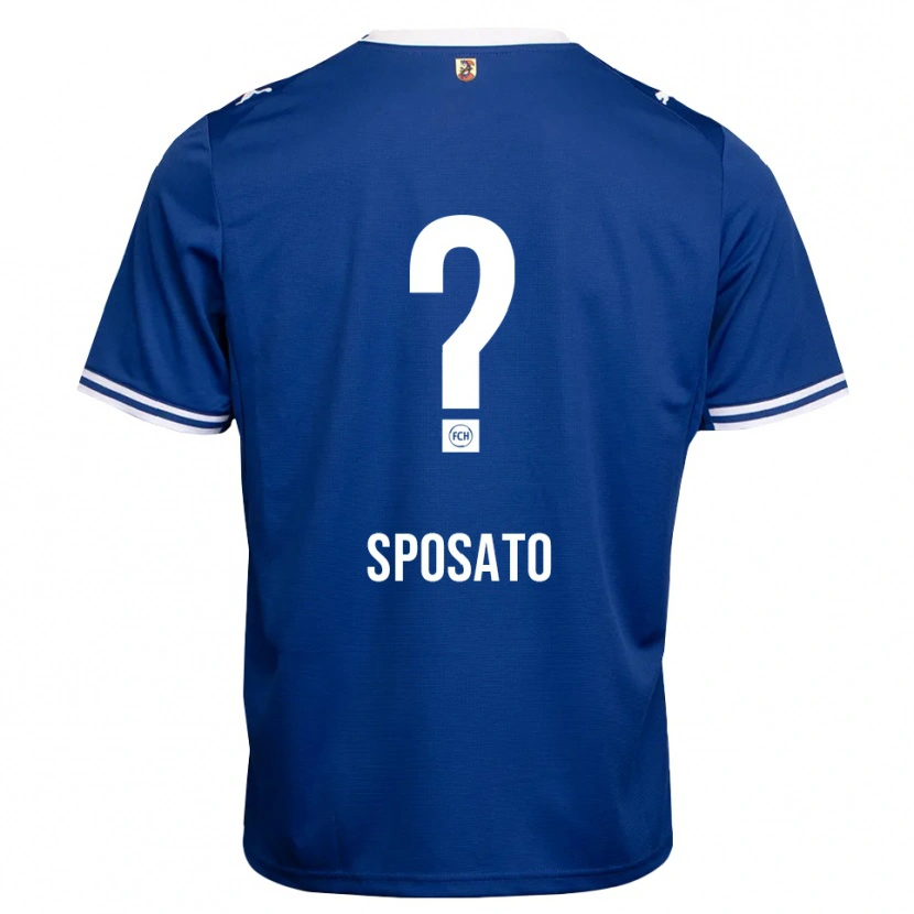 Danxen Homem Camisola Lennard Sposato #0 Azul Real Branco Alternativa 2026/27 Camisa Brasil