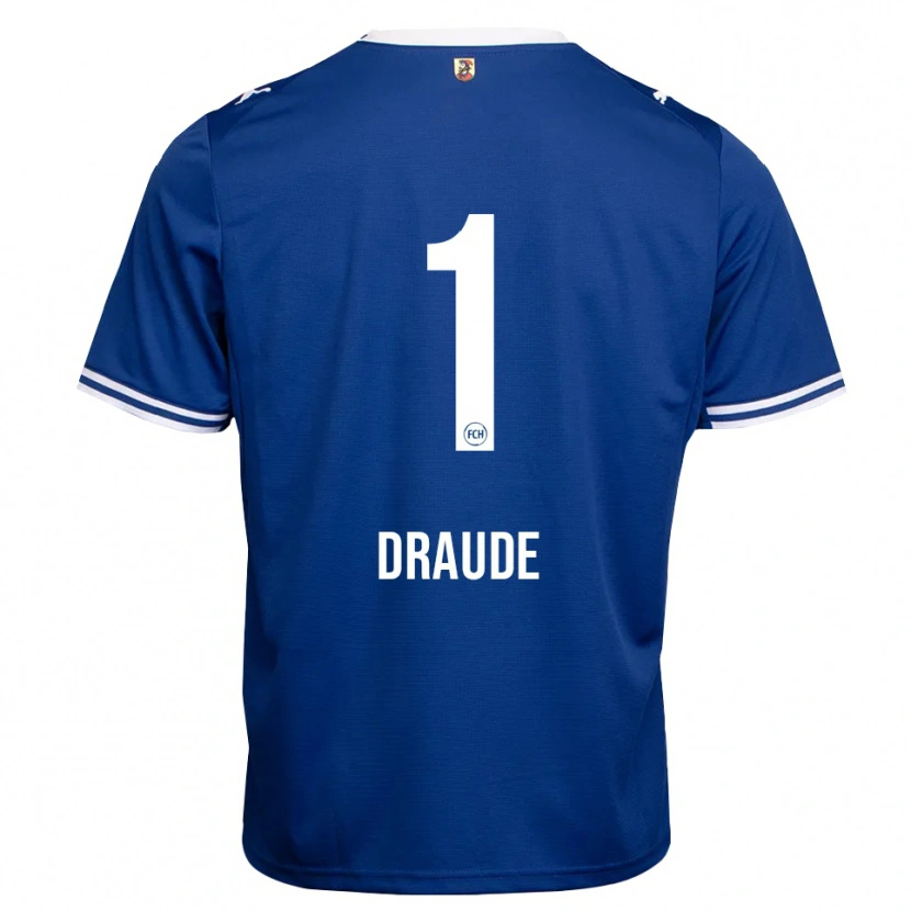 Danxen Homem Camisola Michel Draude #1 Azul Real Branco Alternativa 2026/27 Camisa Brasil