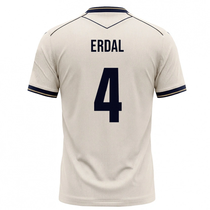 Danxen Homem Camisola İzzet Erdal #4 Branco Azul Tinta Alternativa 2026/27 Camisa Brasil