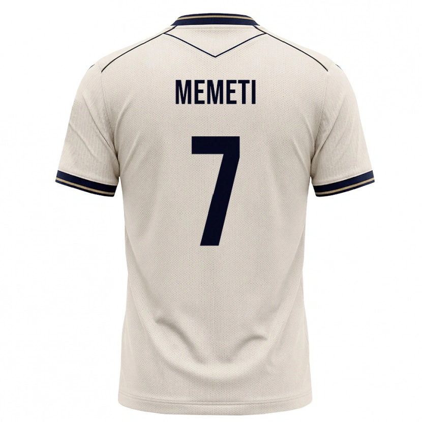 Danxen Homem Camisola Erëleta Memeti #7 Branco Azul Tinta Alternativa 2026/27 Camisa Brasil