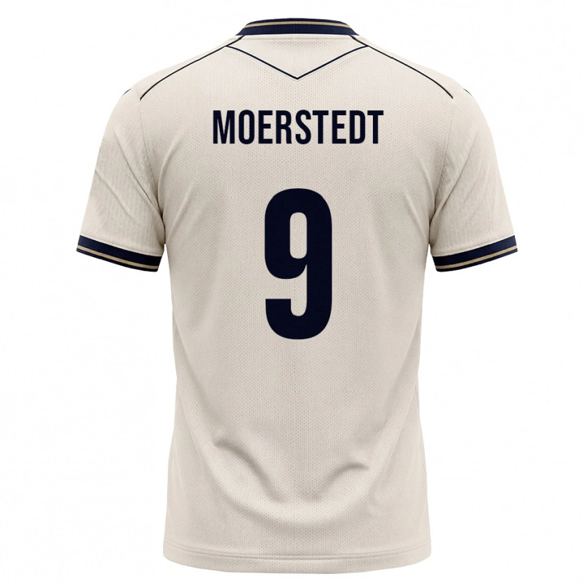 Danxen Homem Camisola Max Moerstedt #9 Branco Azul Tinta Alternativa 2026/27 Camisa Brasil