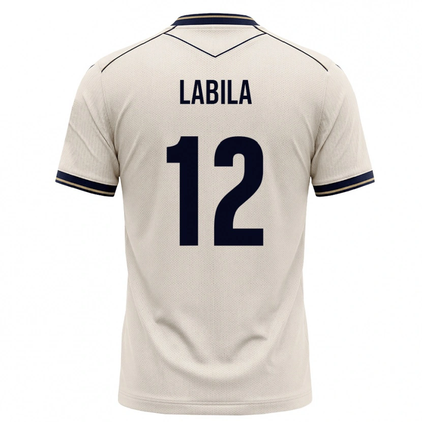 Danxen Homem Camisola Daniel Labila #12 Branco Azul Tinta Alternativa 2026/27 Camisa Brasil