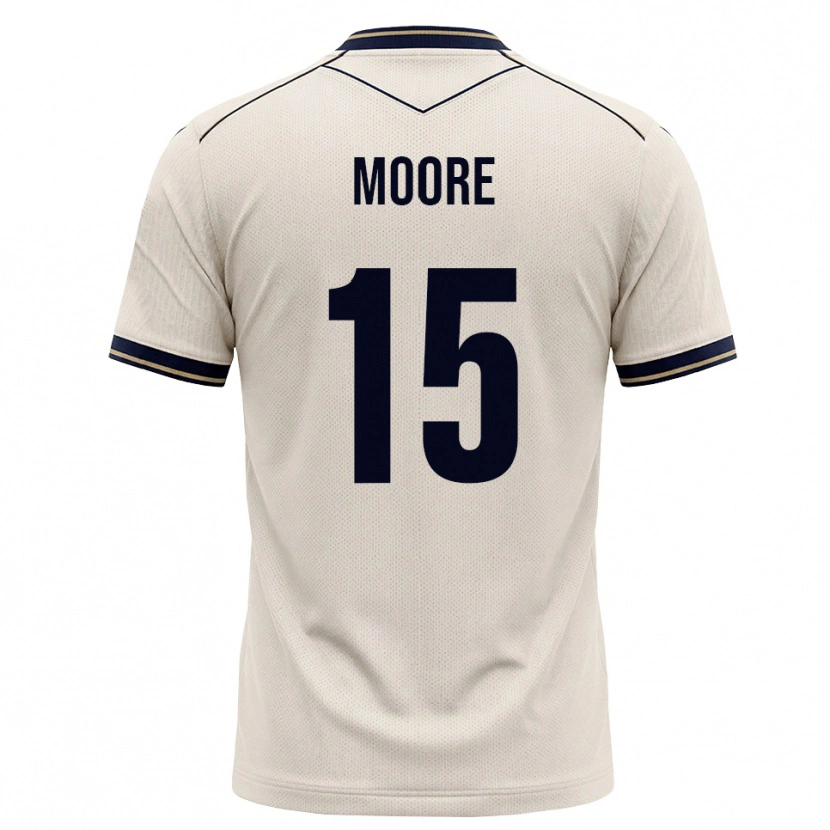 Danxen Homem Camisola Matthew Moore #15 Branco Azul Tinta Alternativa 2026/27 Camisa Brasil