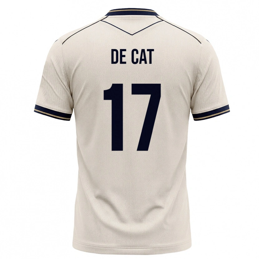 Danxen Homem Camisola Nathan De Cat #17 Branco Azul Tinta Alternativa 2026/27 Camisa Brasil