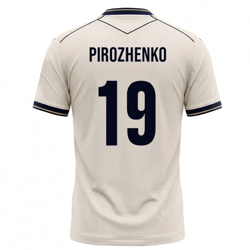 Danxen Homem Camisola Mark Pirozhenko #19 Branco Azul Tinta Alternativa 2026/27 Camisa Brasil
