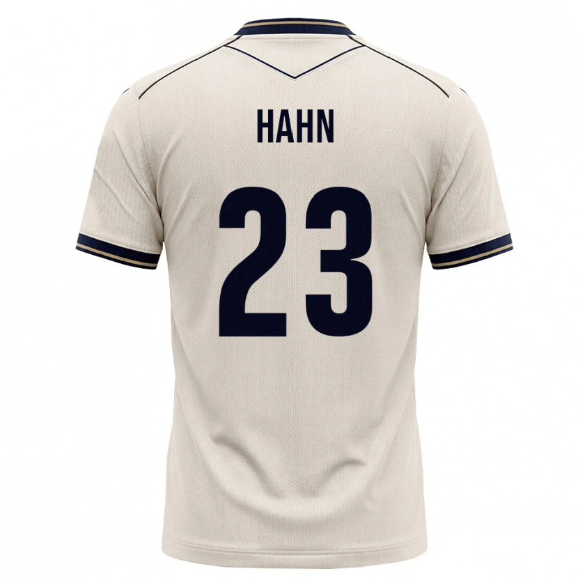Danxen Homem Camisola Chiara Hahn #23 Branco Azul Tinta Alternativa 2026/27 Camisa Brasil