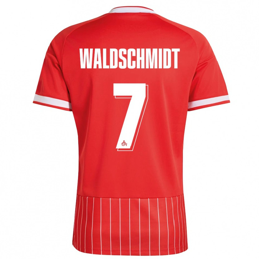 Danxen Homem Camisola Luca Waldschmidt #7 Vermelho Branco Verde Alternativa 2026/27 Camisa Brasil