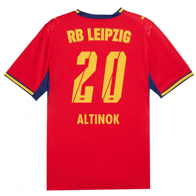 Danxen Homem Camisola Jannis Altinok #20 Vermelho Amarelo Azul Real Alternativa 2026/27 Camisa Brasil