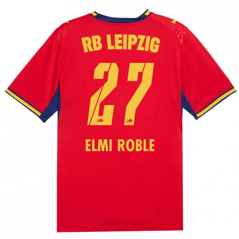 Danxen Homem Camisola Alinur Elmi Roble #27 Vermelho Amarelo Azul Real Alternativa 2026/27 Camisa Brasil