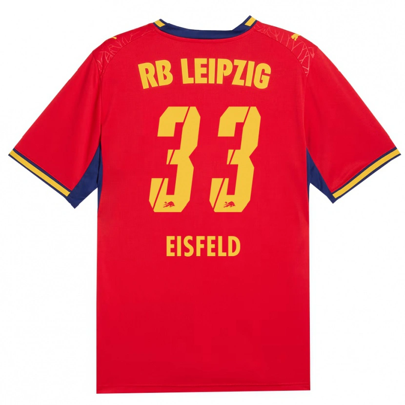 Danxen Homem Camisola Tom Eisfeld #33 Vermelho Amarelo Azul Real Alternativa 2026/27 Camisa Brasil