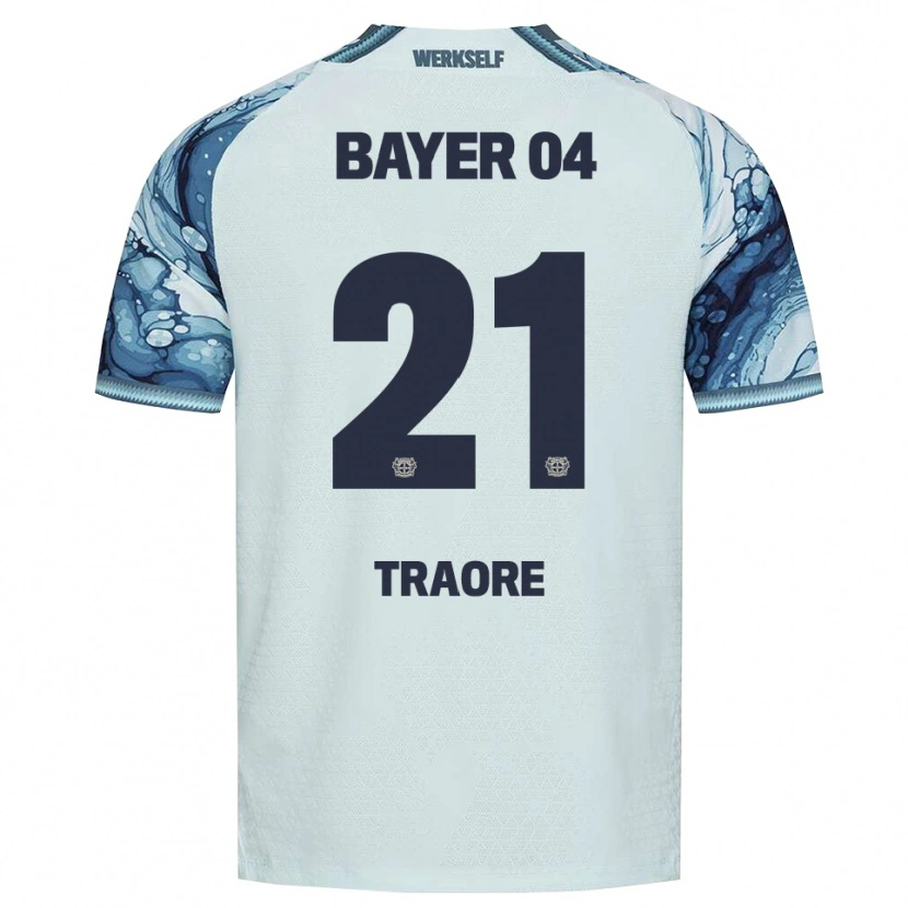 Danxen Homem Camisola Amaël-Demba Traoré #21 Verde Escuro Preto Alternativa 2026/27 Camisa Brasil