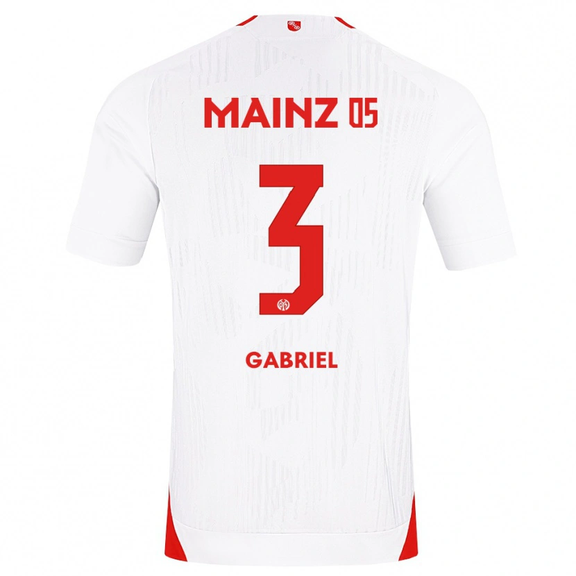 Danxen Homem Camisola Tebo Gabriel #3 Branco Vermelho Amarelo Alternativa 2026/27 Camisa Brasil
