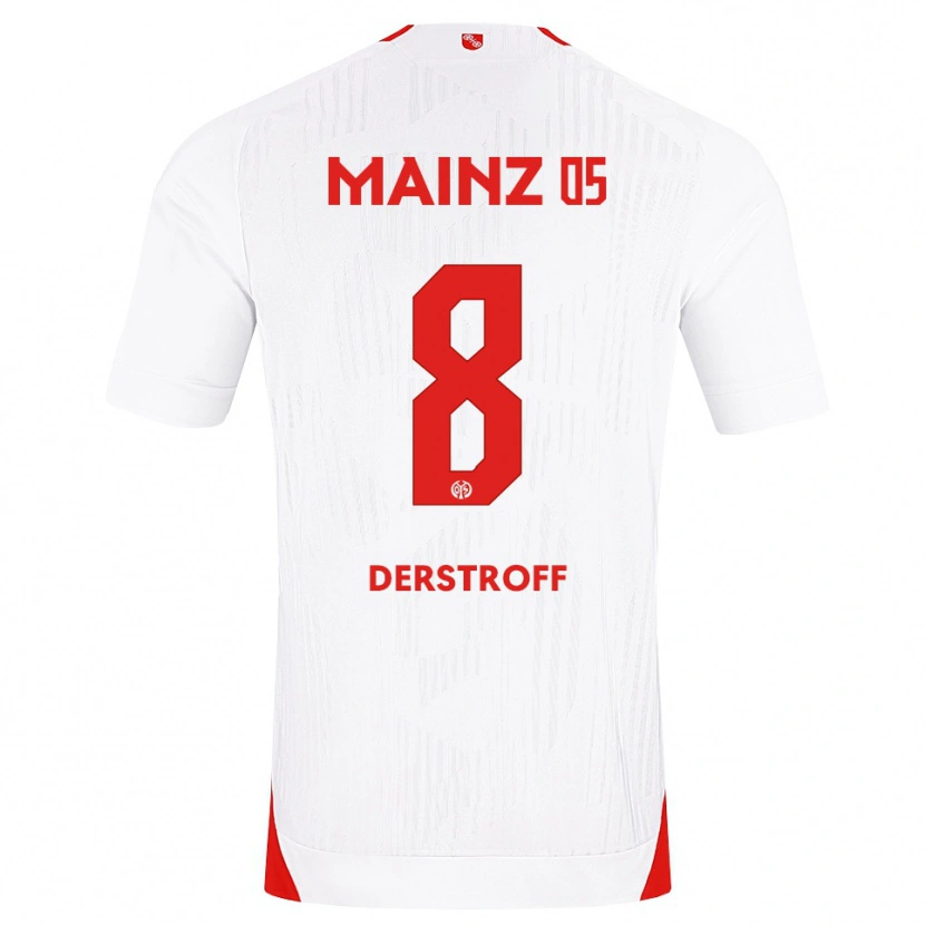 Danxen Homem Camisola Julian Derstroff #8 Branco Vermelho Amarelo Alternativa 2026/27 Camisa Brasil
