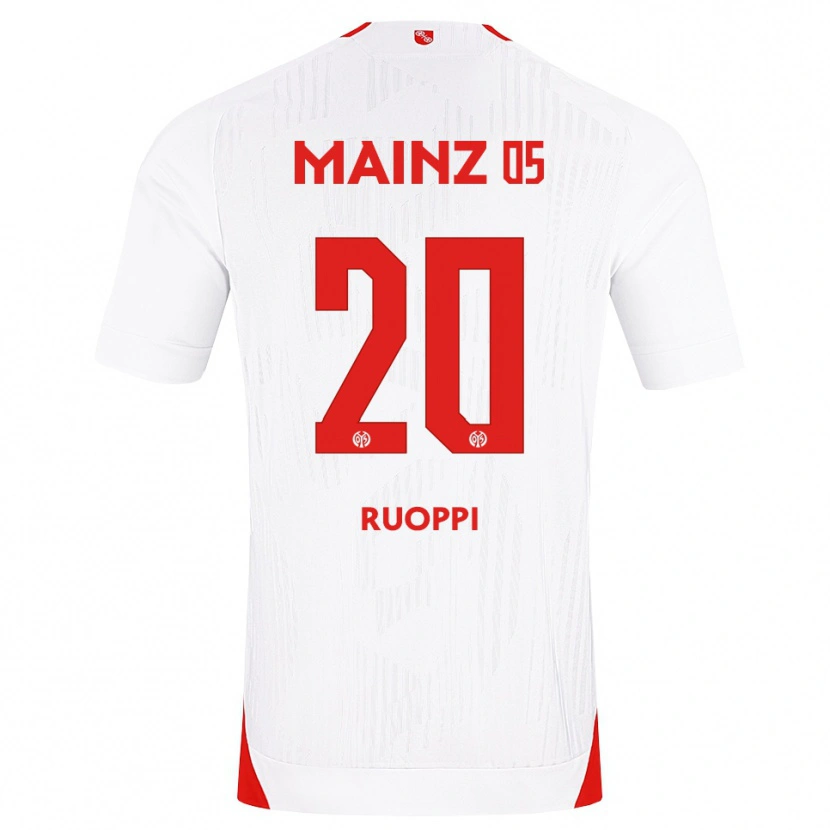 Danxen Homem Camisola Otto Ruoppi #20 Branco Vermelho Amarelo Alternativa 2026/27 Camisa Brasil