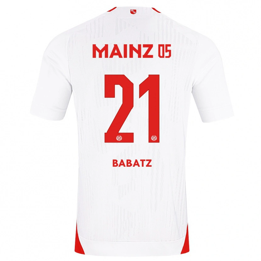 Danxen Homem Camisola Louis Babatz #21 Branco Vermelho Amarelo Alternativa 2026/27 Camisa Brasil