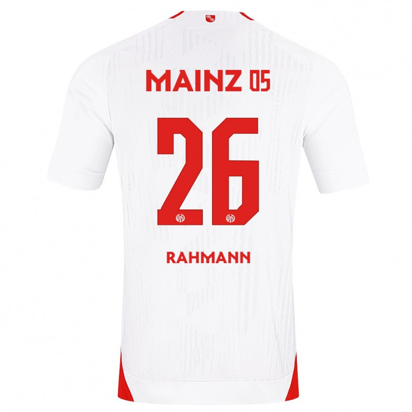 Danxen Homem Camisola Luke Rahmann #26 Branco Vermelho Amarelo Alternativa 2026/27 Camisa Brasil