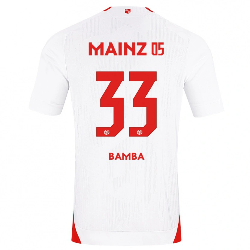 Danxen Homem Camisola Mokesse Bamba #33 Branco Vermelho Amarelo Alternativa 2026/27 Camisa Brasil