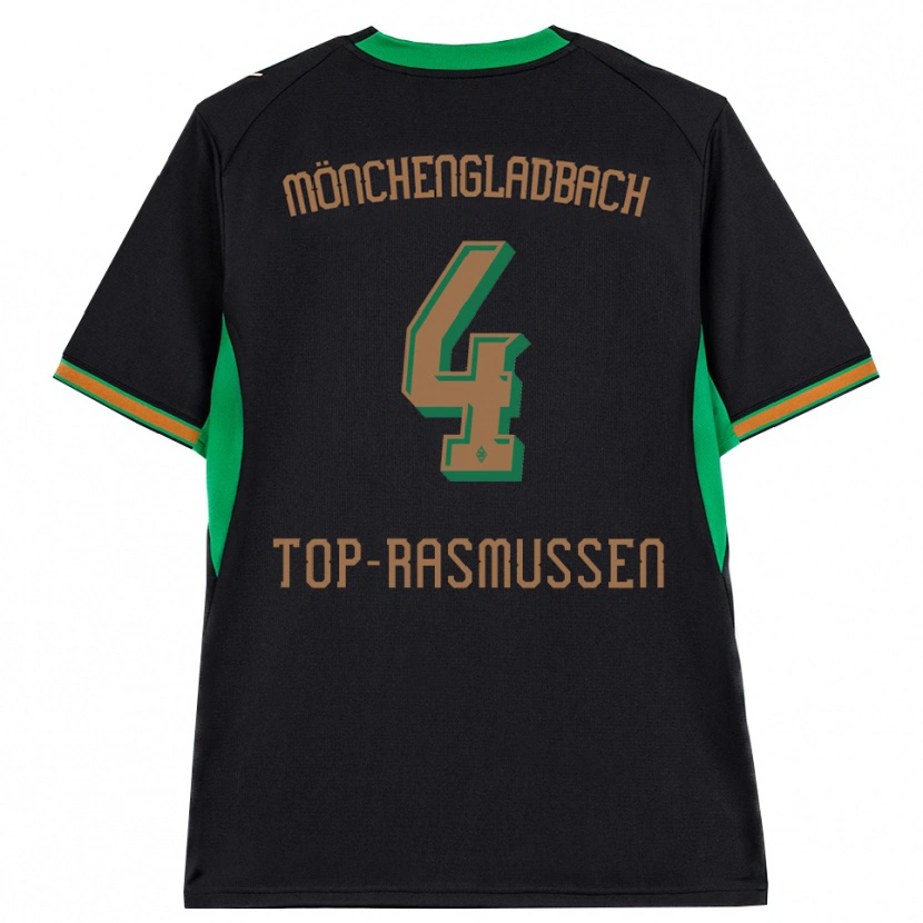 Danxen Homem Camisola Tristan Top-Rasmussen #4 Preto Laranja Verde Marrom Alternativa 2026/27 Camisa Brasil