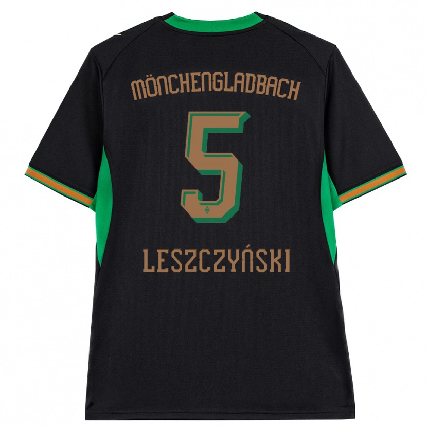 Danxen Homem Camisola Jan Leszczyński #5 Preto Laranja Verde Marrom Alternativa 2026/27 Camisa Brasil