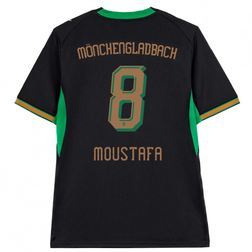 Danxen Homem Camisola Moustafa Ashraf Moustafa #8 Preto Laranja Verde Marrom Alternativa 2026/27 Camisa Brasil